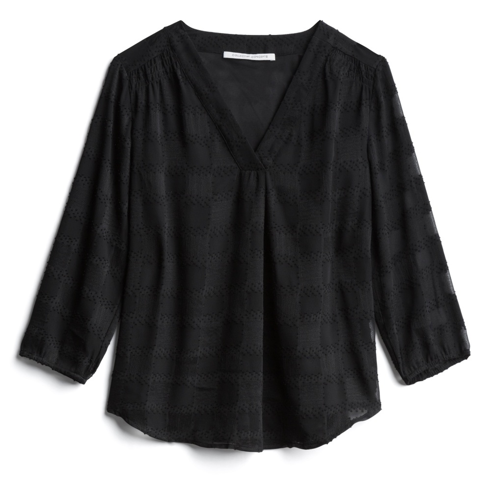 Collective Concepts Tony Textured Blouse